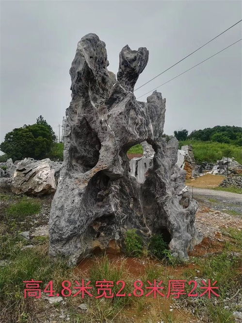 【原石厂家大量供应驳岸石太湖石千层石景观石】- 