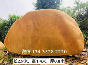 【莆田天然景观石、泉州批发园林黄蜡石】- 