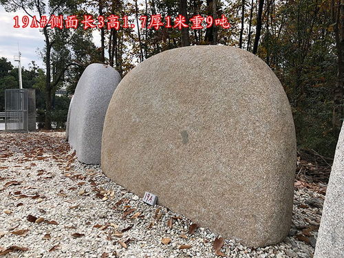 精品园林景观石大型刻字石 杭州天然风景石 19a