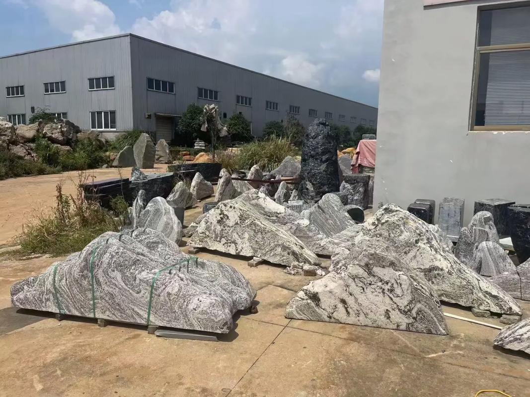 泰山石园林石景观武汉景观石公司.#图文来了 泰山石片石在中国