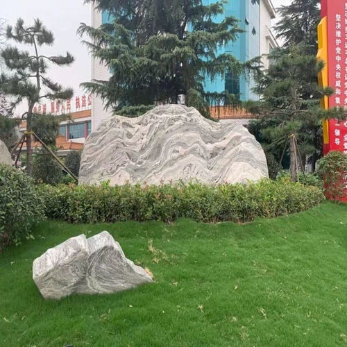 景观石村牌地标石刻字企业单位门牌石校训园林风景石