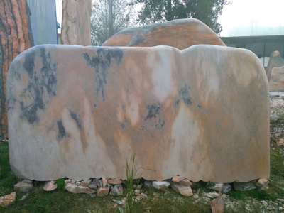 晚霞红景观石的比重及其在景观设计中的应用