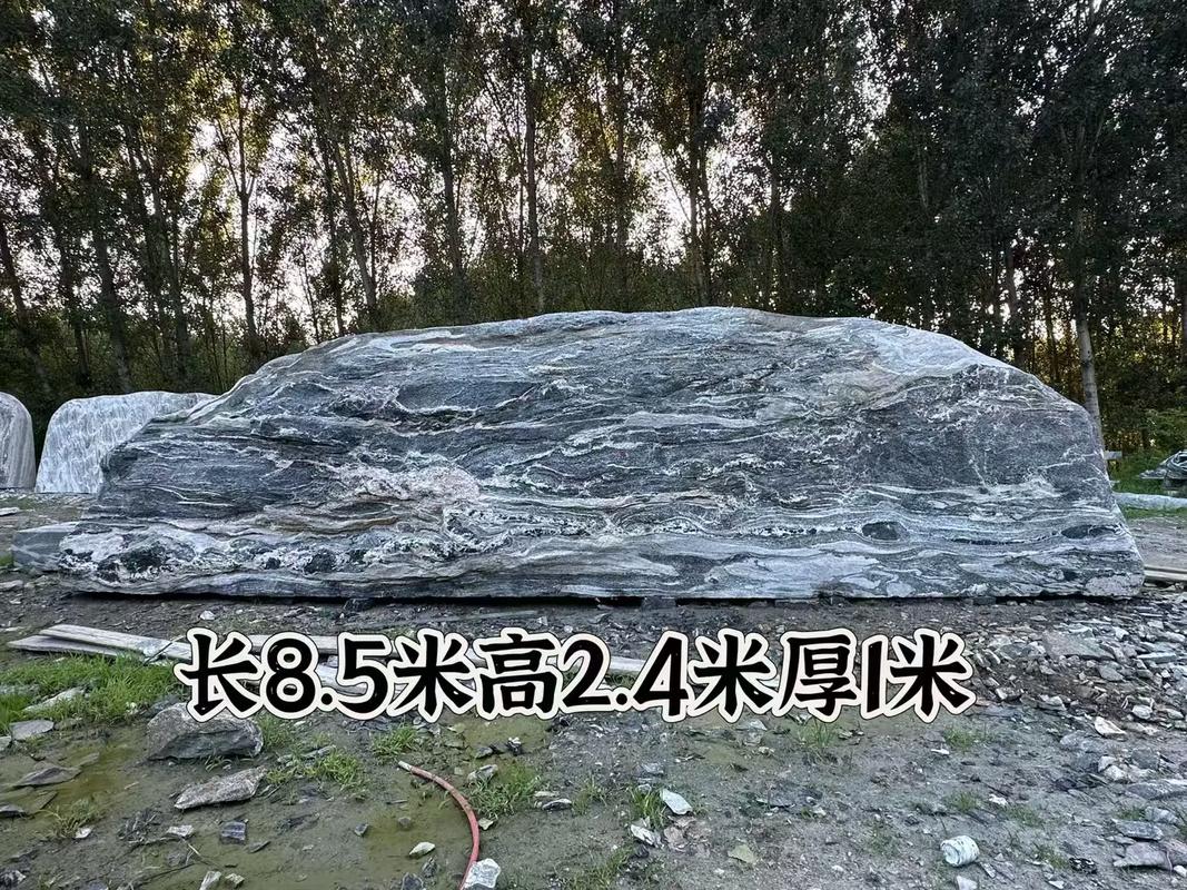 点睛之笔 门口迎宾石，庭院景观的灵魂序章